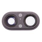 Rear Camera Lens Ring for iPhone 8 Plus(Black) - 3