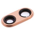 Camera Lens Ring for iPhone 8 Plus Rear(Gold) - 4