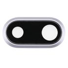 Camera Lens Ring for iPhone 8 Plus Rear(Silver) - 2