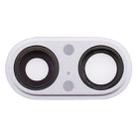 Camera Lens Ring for iPhone 8 Plus Rear(Silver) - 3