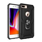 Sergeant Armor Shockproof TPU + PC Protective Case for iPhone 7 / 8 Plus, with 360 Degree Rotation Holder (Black) - 1