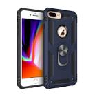 Sergeant Armor Shockproof TPU + PC Protective Case for iPhone 7 / 8 Plus, with 360 Degree Rotation Holder (Blue) - 1