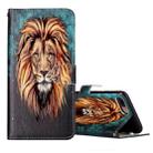 For iPhone 8 Plus & 7 Plus Embossed Lion Pattern Elephant Pattern Horizontal Flip Leather Case with Holder & Card Slots & Wallet & Photo Frame - 1