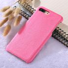 For  iPhone 8 Plus & 7 Plus Plush Protective Back Cover Case (Magenta) - 1