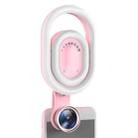 Mobile Phone Live Beauty HD Wide-angle Lens Fill Light(Pink) - 1