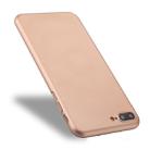 For iPhone 8 Plus & 7 Plus Fully Wrapped Drop-proof PC Protective Case Back Cover (Gold) - 1