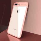 CAFELE for iPhone 8 Plus & 7 Plus Ultra-thin TPU + PC Dropproof Protective Case Cover(Pink) - 1