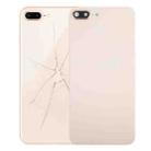 Back Cover with Adhesive for iPhone 8 Plus(Gold) - 1