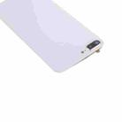 Back Cover with Adhesive for iPhone 8 Plus (White) - 4