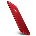 MOFI for iPhone 8 Plus Honeycomb Texture Breathable PC Shockproof Protective Back Case (Red) - 1