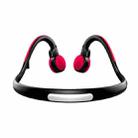 BT-BK Bone Conduction Bluetooth V4.1+EDR Sports Over the Ear Headphone Headset with Mic, For iPhone, Samsung, Huawei, Xiaomi, HTC and Other Smart Phones or Other Bluetooth Audio Devices(Red) - 1