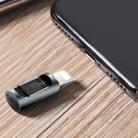 ROCK 2.1A Portable USB-C/Type-C to 8 Pin Audio Converter Earphone Adapter - 1