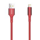 JOYROOM S-M364 1m Intelligent Poweroff 8 Pin Data Sync Charge Cable for iPhone, iPad(Red) - 1