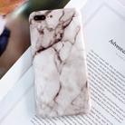 For iPhone 8 Plus & 7 Plus Green Marble Pattern TPU Full Coverage Shockproof Protective Back Cover Case - 1