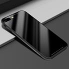 SULADA Metal Frame Toughened Glass Case for iPhone 8 Plus & 7 Plus (Black) - 1