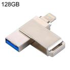 RQW-10 2 in 1 USB 2.0 & 8 Pin 128GB Flash Drive - 1