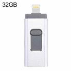 easyflash RQW-01B 3 in 1 USB 2.0 & 8 Pin & Micro USB 32GB Flash Drive(Silver) - 1