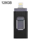 easyflash RQW-01B 3 in 1 USB 2.0 & 8 Pin & Micro USB 128GB Flash Drive(Black) - 1