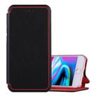 For iPhone 6 Plus & 6s Plus & 7 Plus & 8 Plus Ultra-thin Magnetic Horizontal Flip Shockproof Protective Leather Case with Holder & Card Slot (Black) - 1