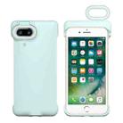 Ring Flash Selfie Fill Light Protective Case For iPhone 8 Plus / 7 Plus(Green) - 1