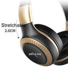 ZEALOT B20 Stereo Wired Wireless Bluetooth 4.0 Subwoofer Headset with 3.5mm Universal Audio Cable Jack & HD Microphone, For Mobile Phones & Tablets & Laptops(Gold) - 8