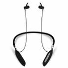 V89 Steel Wire Cord Earbuds Wireless Bluetooth V4.2 Sports Gym HD Stereo Headset with Mic, For iPhone, Samsung, Huawei, Xiaomi, HTC and Other Smartphones(Black) - 1