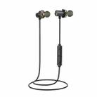 AWEI X650BL Sports Headset IPX5 Waterproof Wireless Bluetooth CSR4.1 Neckband Stereo Earphone with Mic, For iPhone, Samsung, Huawei, Xiaomi, HTC and Other Smartphones (Grey) - 1