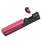 AWEI T8 Mini 2 in 1 Headset Wireless Bluetooth V4.2 In-ear Stereo Earphone with Mic & Charging Dock Case, For iPhone, Samsung, Huawei, Xiaomi, HTC and Other Smartphones (Red) - 3