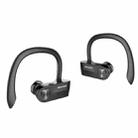 AWEI T2 Sports Headset IPX4 Waterproof Wireless Bluetooth V4.2 In-ear Stereo Earphone, Support TWS, For iPhone, Samsung, Huawei, Xiaomi, HTC and Other Smartphones(Black) - 2