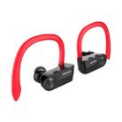 AWEI T2 Sports Headset IPX4 Waterproof Wireless Bluetooth V4.2 In-ear Stereo Earphone, Support TWS, For iPhone, Samsung, Huawei, Xiaomi, HTC and Other Smartphones(Red) - 2