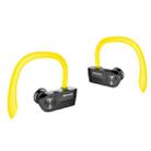 AWEI T2 Sports Headset IPX4 Waterproof Wireless Bluetooth V4.2 In-ear Stereo Earphone, Support TWS, For iPhone, Samsung, Huawei, Xiaomi, HTC and Other Smartphones(Yellow) - 2