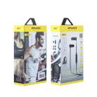 AWEI AK7 Waterproof In-ear Earphone Smart Magnetic Control Wireless Bluetooth Headphone, For iPhone, Samsung, Huawei, Xiaomi, HTC and Other Smartphones (Black) - 3