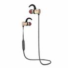 AWEI AK7 Waterproof In-ear Earphone Smart Magnetic Control Wireless Bluetooth Headphone, For iPhone, Samsung, Huawei, Xiaomi, HTC and Other Smartphones (Gold) - 1