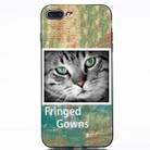 Cat Painted Pattern Soft TPU Case for iPhone 8 Plus & 7 Plus - 1