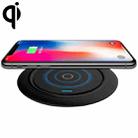 Q18 Fast Charging Qi Wireless Charger Station with Indicator Light(Black) - 1
