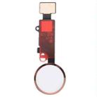 Home Button Flex Cable, Not Supporting Fingerprint Identification for iPhone 8 Plus (Gold) - 1