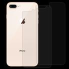 2 PCS for iPhone 8 Plus & 7 Plus 0.3mm 9H Surface Hardness 2.5D Curved Edge Explosion-proof Premium Tempered Glass Back Screen Protector - 1