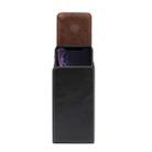 5.2 inch Universal Vertical Lambskin Texture Waist Bag  for iPhone XS, Galaxy S10e, Huawei P30 (Black) - 6