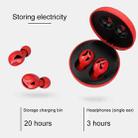 Xi9 Wireless Sports Charging Bin In-ear 5.0 Mini Bluetooth Earphone(Black Red) - 3
