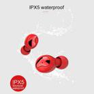 Xi9 Wireless Sports Charging Bin In-ear 5.0 Mini Bluetooth Earphone(Black Red) - 13