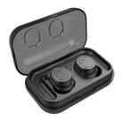 TWS-8 Touch Wireless Mini Waterproof 5.0 Bluetooth Earphone(Black) - 1