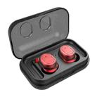 TWS-8 Touch Wireless Mini Waterproof 5.0 Bluetooth Earphone(Red) - 1