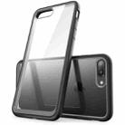 Two-color TPU + Acrylic Back Protective Phone Case for iPhone 8 Plus / 7 Plus(Black) - 1