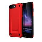 Ultra-thin TPU+PC Mechanic Shockproof Protective Case for iPhone 8 Plus & 7 Plus (Red) - 1