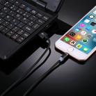 1m Weave Line USB to 8 Pin Magnetic Charging Cable(Black) - 6