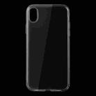 For iPhone X / XS 0.75mm Ultra-thin Transparent TPU Protective Case  - 1
