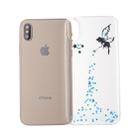 Epoxy Angel Pattern Soft Case For iPhone X / XS - 1