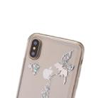 Epoxy Angel Pattern Soft Case For iPhone X / XS - 3