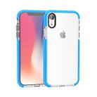 Basketball Texture Anti-collision TPU Case for    iPhone X / XS(Blue) - 1