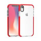 Basketball Texture Anti-collision TPU Case for    iPhone X / XS(Red) - 1